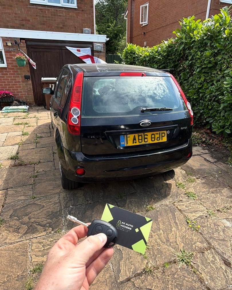 Spare key made for a Ford Fiesta in Nottingham